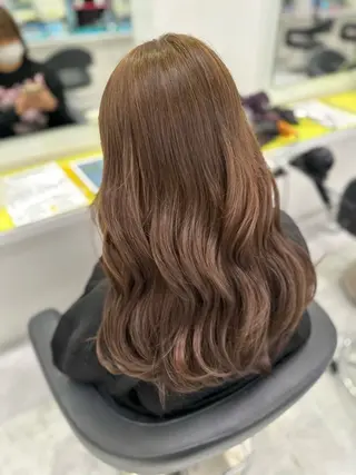 ロング カラー ヘアアレンジ 🦋艶出しワンカラー 🦋MASAKIのヘアスタイル