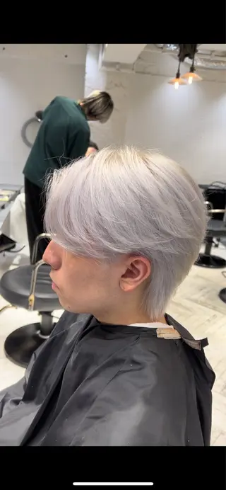 カラー Ryosuke 癖毛の方大募集のヘアスタイル