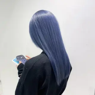 ロング カラー ハイトーン💎✨ 福岡天神のヘアスタイル