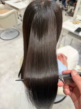 ロング Barrel 天王寺 YUUのヘアスタイル