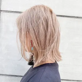 ショート カラー 朝が楽になるパーマ /ミリヤのヘアスタイル