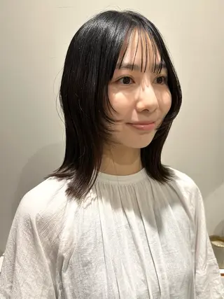 ミディアム 三軒茶屋 maoのヘアスタイル