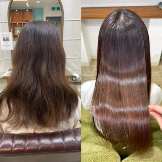 セミロング HAKUA 相模大野店のヘアスタイル