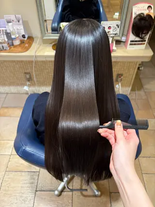 ロング 井本 帆香のヘアスタイル