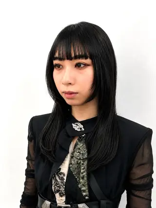 セミロング 笠原 健人のヘアスタイル