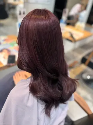 セミロング AVANCE泉大津店 加茂瑞希のヘアスタイル