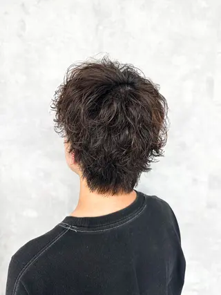 パーマ メンズ 天神/メンズ/カラー パーマ【佐々木凌平】のヘアスタイル