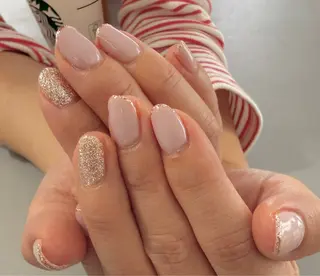 ネイル 千早/フィルイン/ 大人ネイル/Yumiのネイルデザイン