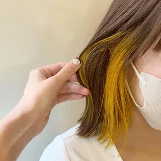 ミディアム カラー ヘアアレンジ ネイル マツエク・マツパ ウルフカット モデル募集中！ミカのヘアスタイル
