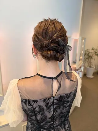 ヘアアレンジ サソウ ユリエ🥥のヘアスタイル