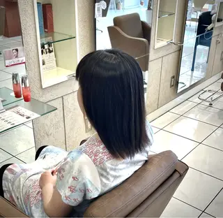 ミディアム カラー 🫧似合わせ×艶🫧 吉田 陽菜のヘアスタイル