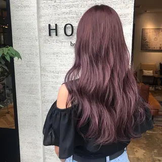 ロング kiyono ⭐︎ダブルカラーのヘアスタイル