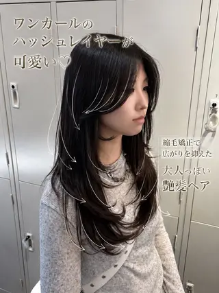 ロング ✂️レイヤー✂️ ✨透明感カラー✨祥吾のヘアスタイル