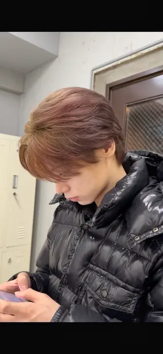 ミディアム カラー メンズ 🧃Kawakami kotomi🧃のヘアスタイル