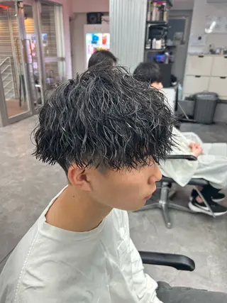 パーマ メンズ パーマ支持率No.1 ❤️‍🔥安成弾のヘアスタイル