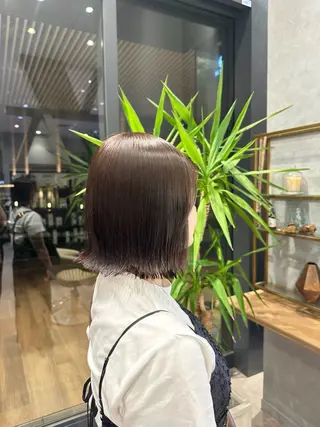 カラー 高橋 南波のヘアスタイル