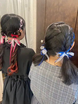 ヘアアレンジ 🫧美髪&髪質改善 𝔼𝕀𝕄𝕀🫧のヘアスタイル