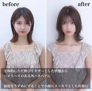 ミディアム 髪質改善特化 サロン✨代表HIROのヘアスタイル