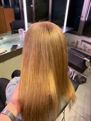 カラー シカダ ココア🦌のヘアスタイル