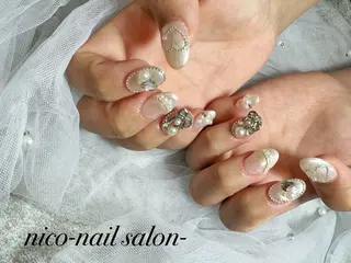 セミロング nico-nail ️🫧wakanaのネイルデザイン