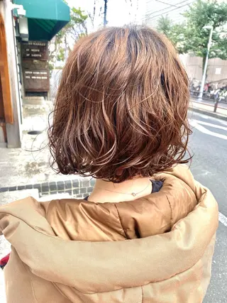 ミディアム ボブ指名多数◎ 田中夕子のヘアスタイル
