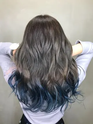 ロング カラー 【透明感、艶髪】西村 有司のヘアスタイル