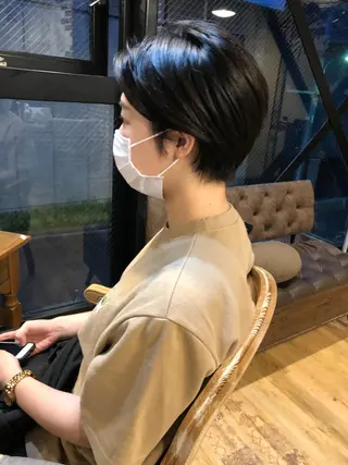 ショート ショート職人 美容師【KENTA】のヘアスタイル
