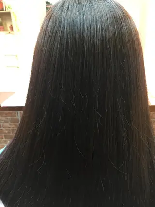 ロング パーマ 桧山 真のヘアスタイル