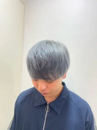 カラー メンズ 梅本 春菜のヘアスタイル