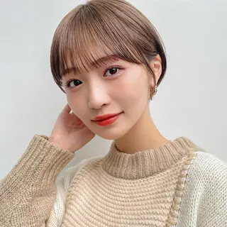 ショート カラー ✨👑お洒落ショート ❣️村上せいな✨のヘアスタイル