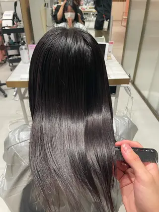 カラー レイヤーカット/透明 感カラー🐬永井瑠栞のヘアスタイル