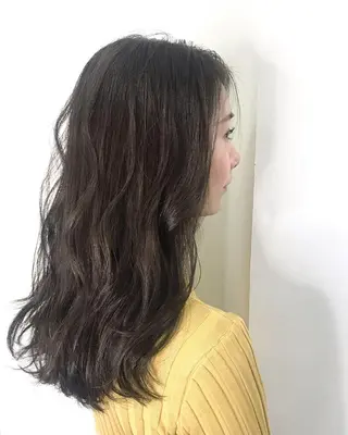 ロング カラー メンズ縮毛矯正 細谷碧海のヘアスタイル