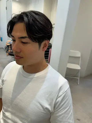 ミディアム パーマ メンズ 似合う髪型見つけます AYAKAのヘアスタイル