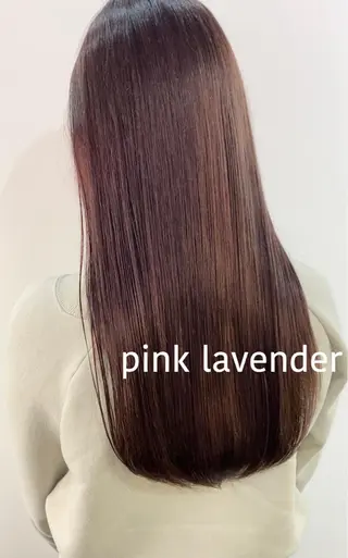 セミロング レイヤーカット 赤み消し　店長/大和のヘアスタイル