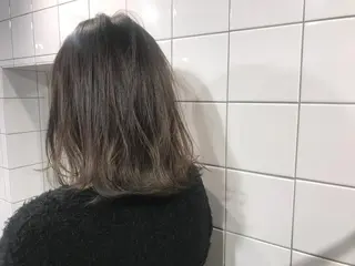 ミディアム カラー 透明感カラー/ レイヤー　YUKAのヘアスタイル