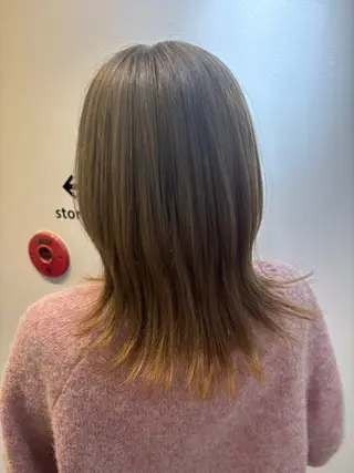 ミディアム カラーモデ ル募集riana🫧のヘアスタイル