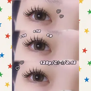 マツエク・マツパ DL•BEAUTY / 『MONE』のマツエク・マツパデザイン