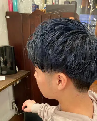 カラー メンズ 🌈🌸あおき みちる🌟💗のヘアスタイル