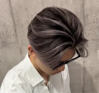 メンズ メンズ縮毛矯正 🎖アジマ リョオのヘアスタイル