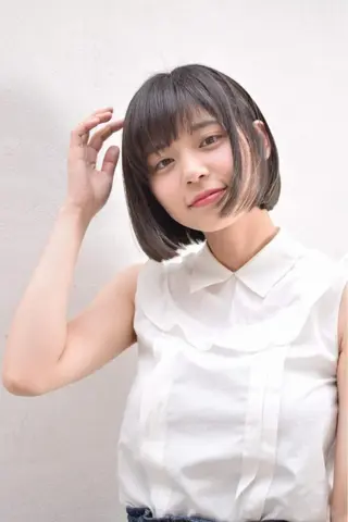 ミディアム メンズ特化 刈り上げない/金井のヘアスタイル