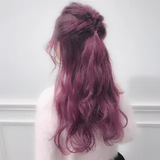 ロング カラー miyu /トレンド カラー×艶髪のヘアスタイル