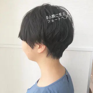 ショート パーマ 似合わせ/レイヤー /ボブ/新谷のヘアスタイル