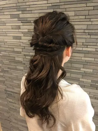 ヘアアレンジ 梅田/髪質改善/縮毛 /HIKARIのヘアスタイル
