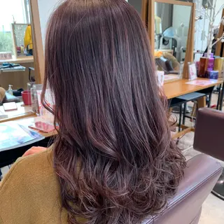ロング カラー HAREru. モデル募集【戸塚】のヘアスタイル