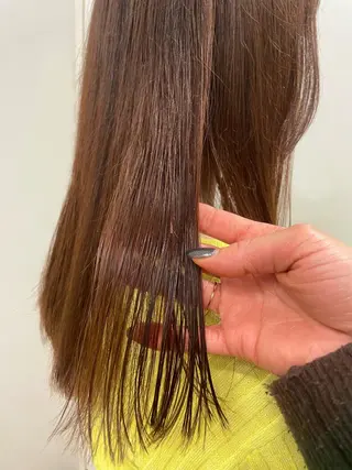 ロング カラー パーマ ヘアアレンジ くびれレイヤー/艶 カラー　MADOKAのヘアスタイル