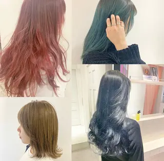 ロング カラー ヘアアレンジ 憧れの艶ハイトーンへ 🌙サイダサキのヘアスタイル