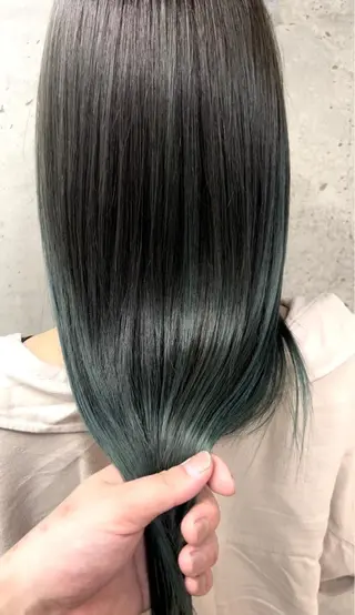 ミディアム 髪質改善カラー、美髪 トリートメント専門のヘアスタイル