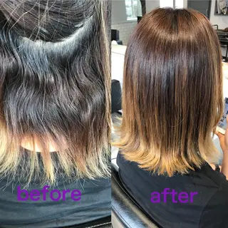 セミロング パーマ Ｋ Ｋのヘアスタイル