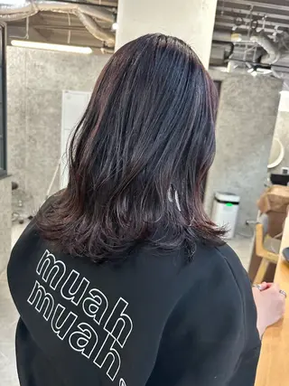 ミディアム カラー 垢抜けヘア♡柔らかい カラー/mihoのヘアスタイル