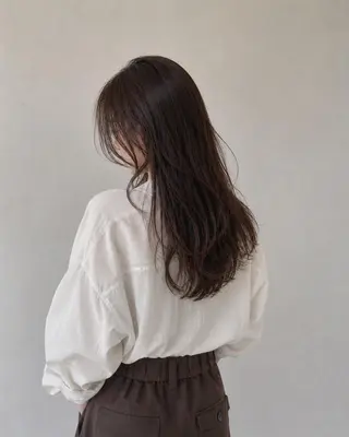 セミロング 長島 良翼のヘアスタイル